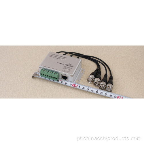 4 canais BNC para RJ45 CAT-5 Baluns